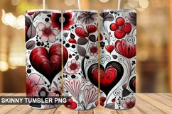 Valentine's Day Tumbler Design | Sublimation Wrap 20 Oz Product Image 1
