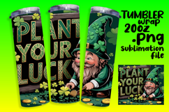 Custom 20oz Tumbler Design , St Patrick Product Image 1