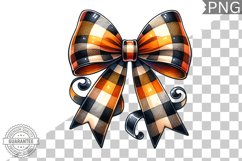 Fall Autumn Coquette Bow - High-Quality Sublimation Design Product Image 1