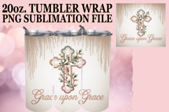 SWEET VIBES 20oz TUMBLER WRAP, Christian Product Image 1