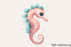 Little Mermaid Under The Sea Clipart PNG Product Image 1