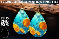 Timeless Teardrop Earrings Ideas PNG, 3D Fruits Product Image 1