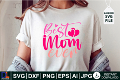 Mother&#039;s day SVG Bundle, SVG Cut file design Product Image 1