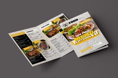 BiFold Food Menu Brochure Template Product Image 1