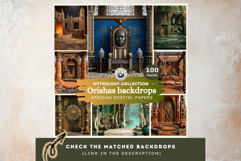 Orishas Pantheon African Mythology ancient gods for DIY Product Image 16