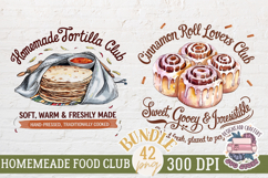 Homemade Food Club Quotes Sublimation Bundle 42 PNG Product Image 7