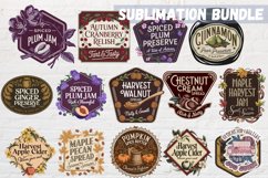 Fresh Market Vintage Labels bundle 106 Sublimation PNG Product Image 3