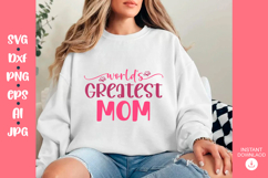 Mother&#039;s day SVG Design, SVG Cut file design Product Image 1