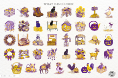 Halloween Farm Clipart Product Image 4
