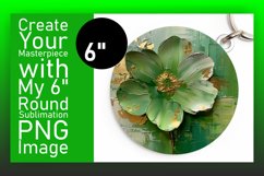 Spring Delight: Sublimation Round Designs Design PNG Product Image 1