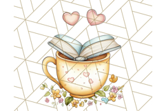 Bookish Animals PNG Clipart with Cozy Reading Elements Product Image 4