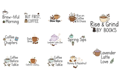 Spring Coffee Stickers Product Image 2