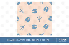 American 4th of July Hoofs and Hen Prints Seamless Pattern Product Image 2
