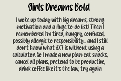 Girls Dreams Font Family, Cute Handwritten Font Bundle Product Image 4