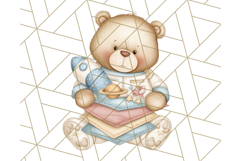 Kawaii Space Creatures Clipart PNG, Galaxy Alien Clip Art Product Image 4