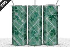 St Patrick&#039;s Day Pattern Tumbler Wrap| Sublimation Design Product Image 1