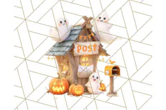Halloween Candy Shop Clipart PNG, Trick or Treat Clip Art Product Image 4