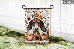 Fall Garden Flag Sublimation - Garden Flag PNG Design Product Image 1