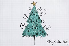 Minimalist Christmas Tree Sublimation Product Image 1