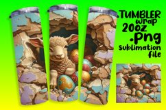 Bunny Wonderland Tumbler Design Product Image 1