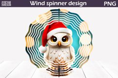 Christmas Animals Wind Spinner | Animals Santa Wind Spinner Product Image 13