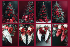Burgundy Christmas for Card Making, Journals, Crafts, Covers Product Image 4