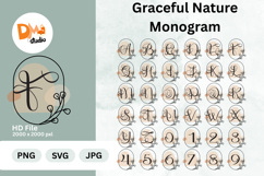 Graceful Nature Monogram Product Image 1
