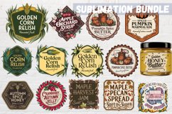 Fresh Market Vintage Labels bundle 106 Sublimation PNG Product Image 2