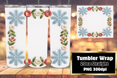 LUXE 20oz Tumbler Graphic for Sublimation , Christmas Product Image 1