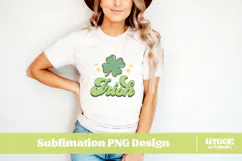 Happy St Patrick's Day PNG DTF Irish Lucky Leprechaun Beer Product Image 3