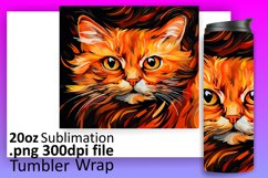 Tumbler Adventures with Cats: Sublimation Joy Product Image 1