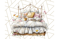 Warm &amp; Fuzzy Mornings PNG Clipart, Cozy Animal Art Download Product Image 4