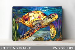 Turtle Kitchen Cutting Board. Turtle Cutting Board Design Product Image 1