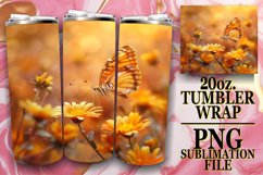 Enchanting Butterfly Pattern Tumbler - Sublime Style Product Image 1