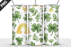 St Patrick&#039;s Day Tumbler Wrap| Sublimation Design Product Image 1