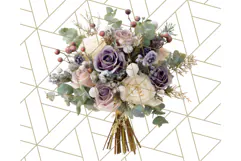 Whimsy Winter Florals Clipart PNG, Christmas Png Clipart Product Image 4