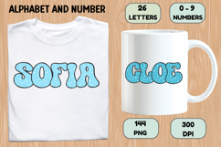 Polka Dots Alphabet Letters &amp; Numbers Clipart PNG 300DPI Product Image 6