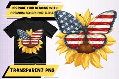 Charming Patriotic Butterfly Print Selection Product Image 1