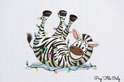 Funny Christmas Animals Clipart PNG Product Image 1