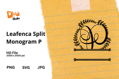 Leafenca Split Monogram Product Image 1