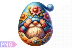 Easter Gnome Clipart ,Easter sublimation PNG Design Product Image 1