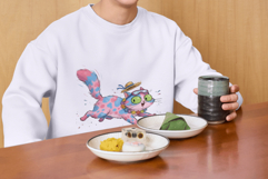 Whimsical Summer Cat Png Clipart Product Image 6