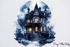 Gothic Spooky Winter Clipart PNG Product Image 1