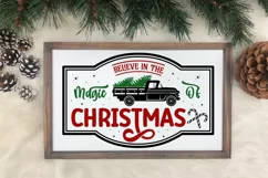 Believe in the magic of christmas SVG, Christmas SVG Product Image 2
