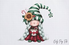 Cute Christmas Gnome Sublimation PNG Product Image 1