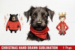 Christmas Hand Drawn Style Clipart Product Image 1