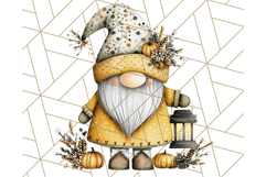 Thanksgiving Gnome Clipart PNG Cute Fall Gnomes, Gnome Png Product Image 4
