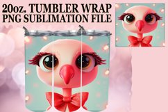 3D Christmas Characters Wrap for 20oz Tumblers Product Image 1