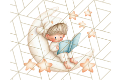 Kawaii Galaxy Buddies Clipart PNG, Cute Planets Clip Art Product Image 4