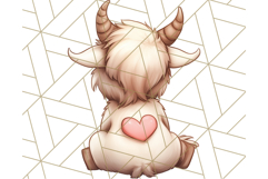 Cute Back View Sitting Animal Clipart PNG From Behind Product Image 4